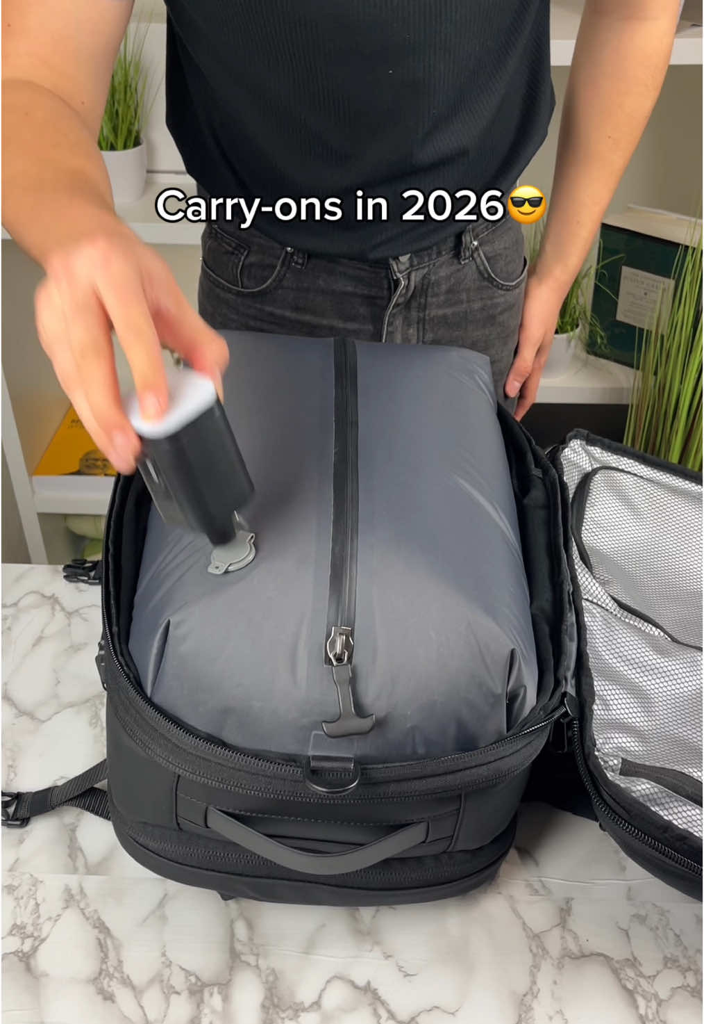 Why would you pay 80$ for checked bags😭 #travel #traveling #travelbackpack #travelbag #vacation #planetravel 