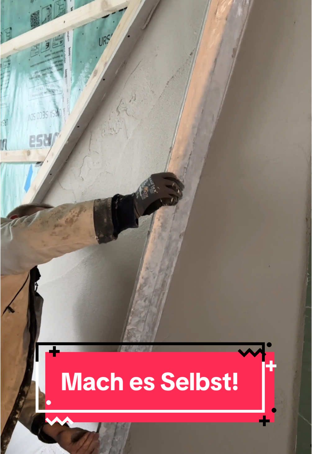 Mach es Selbst! #innenputz! #handwerk #DIY #diyproject #projekt #sanierung #fyp #helfen