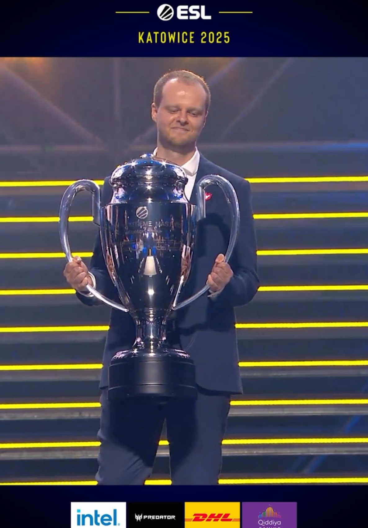 IEM Katowice 2025 TROPHY 🏆 #ESL #gaming #IEM #iemkatowice2025 #intelextrememasters #katowice #cs2 #counterstrike2 #esports #competitivegaming #GamingOnTikTok 