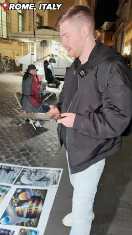 This Artist is a Legend in Rome... 🎨💯 #streetart #upgrade #DIY #spraypaint #viral #fyp #streetartist #spraypaintartist #spraypaintart #techupgrade #rome #tablet