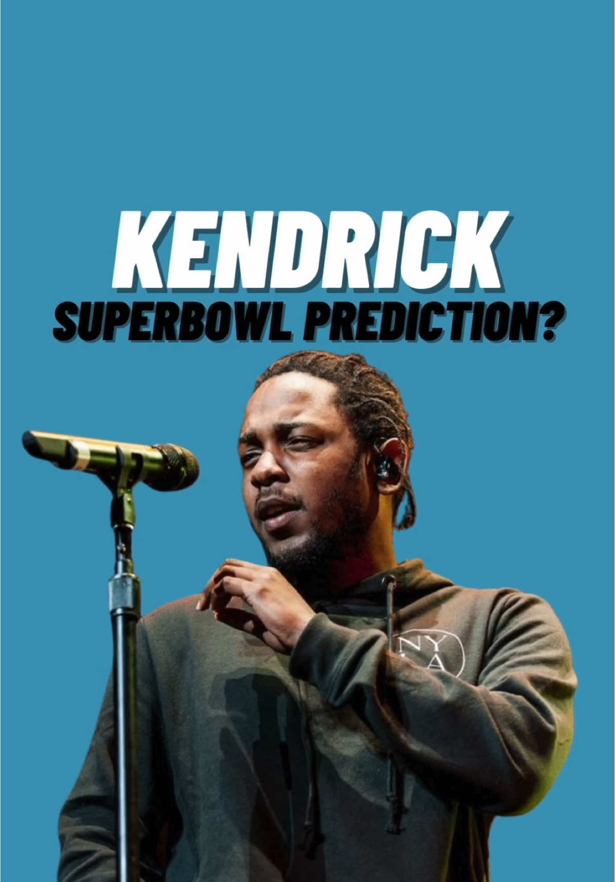 Kendrick Lamar’s Super Bowl Performance | What’s your prediction?🧃#syspence #syspenceyo #bluehousetv #bhtv #kendricklamar #kendrick #SuperBowl #halftimeshow 