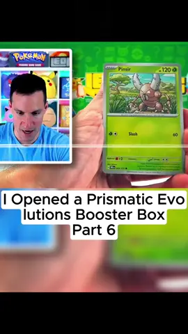 I Opened a Prismatic Evolutions Booster Box. Part 6 #pokemoncards #openingpokemonpacks #pokemon 