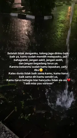 I will miss you vorever🍃#katakatasad #storytime #suarahati #🍃🍂 