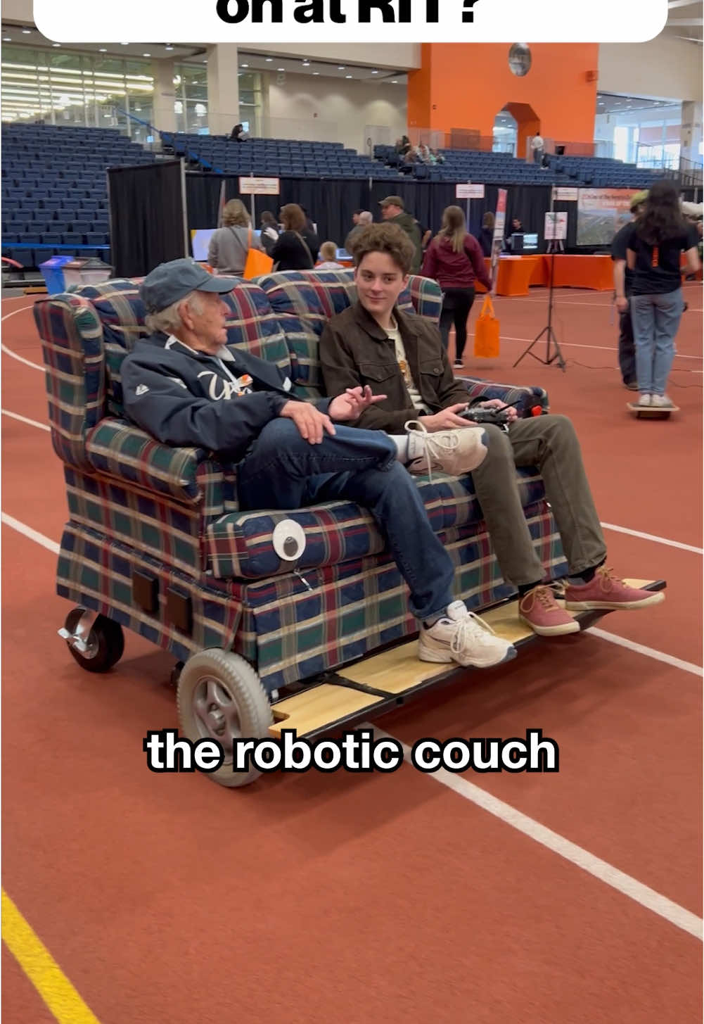 A robotic couch?! Unleash your creativity and build your unique future with RIT! #college