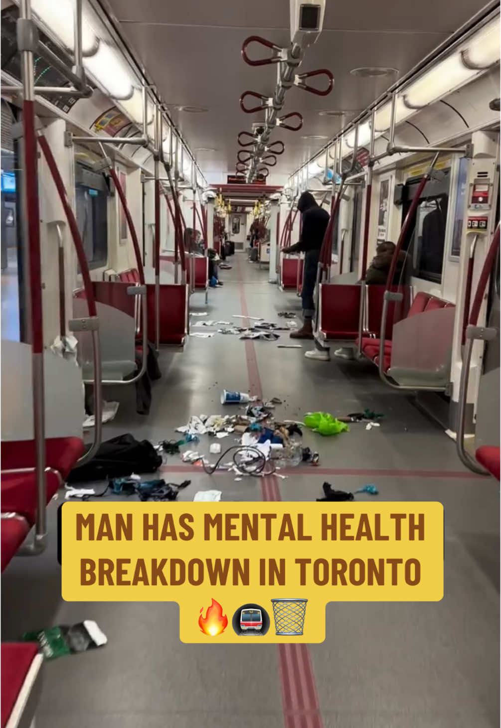 Should authorities help? 🤔🇨🇦 Let us know what you think in the comments! 🎥@Reedinthestreet #6ixbuzz #toronto #torontotiktok #ttc #fyp 