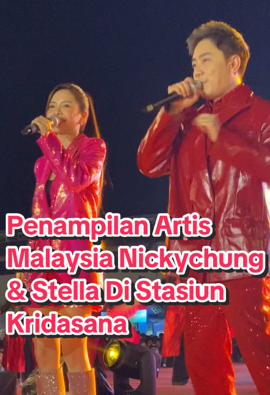 Sesi Pertama,,Akhirnya ,Ini Dia Penampilan Artis Malaysia Nicky Chung & Stella Chung Di Lapangan Kridasana Singkawang#fyppppppppppppppppppppppp #kotaamoy #foryourpage #ChineseNewYear2025 