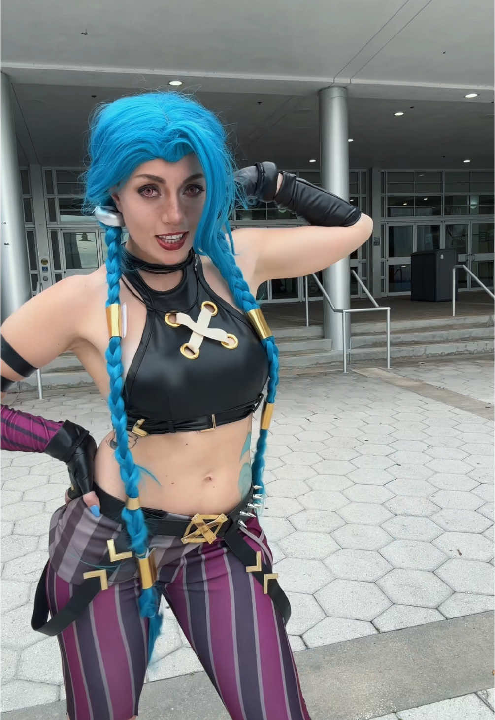 HEHHEE time for JINX💙 #jinx #jinxcosplay #arcane #cosplay #cosplayer