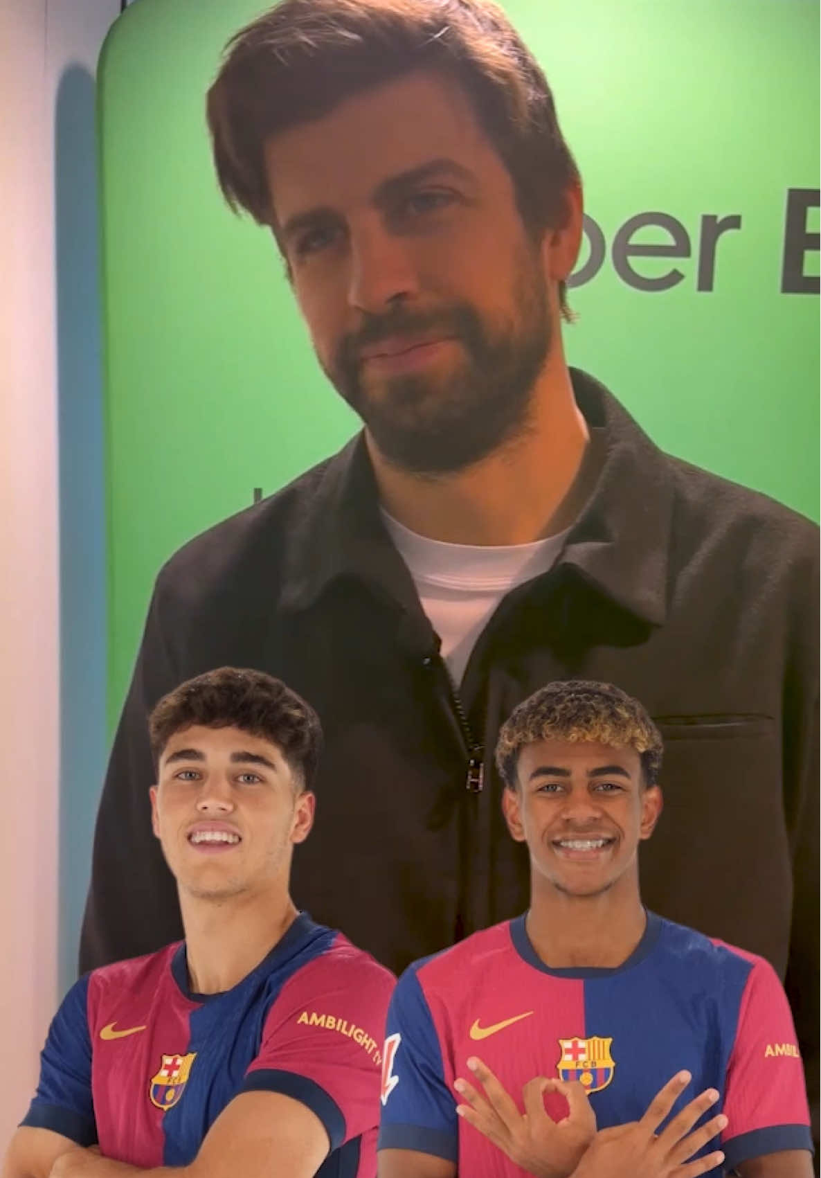 Choosing @fcbarcelona's best young player w/ Piqué. 🌟 💙❤️ #LALIGAEASPORTS #DeportesEnTikTok 