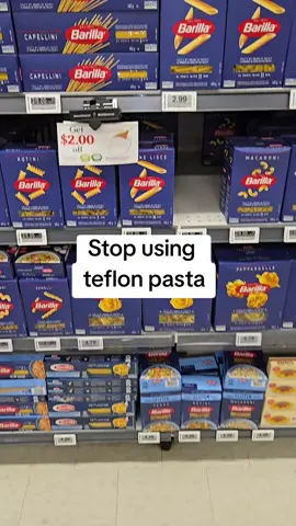 stop using teflon pasta