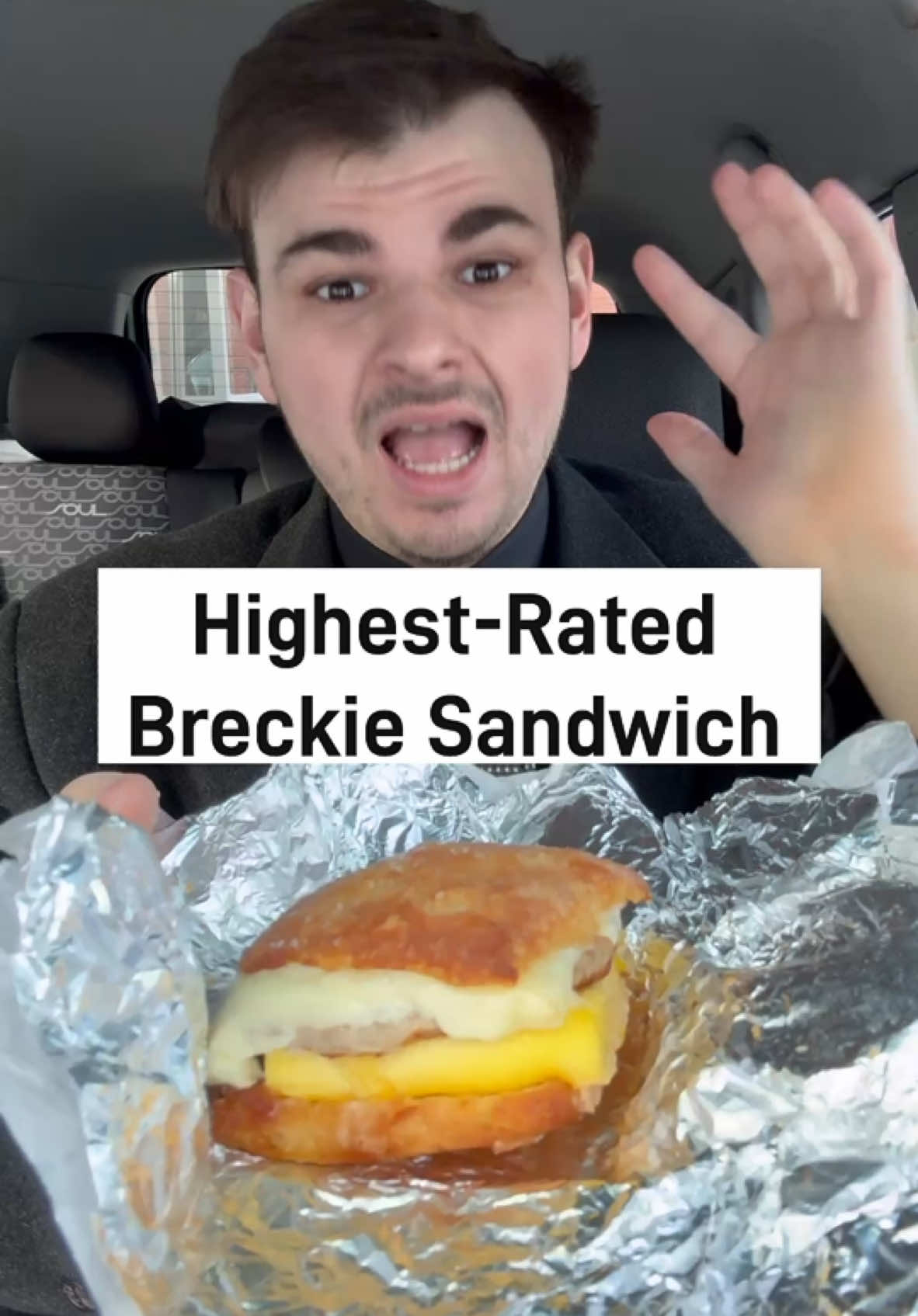 Highest-Rated Breakfast Sandwich In Portland📍 #foodreview #eating #mukbang #tastetest #breakfast #viral #fyp 