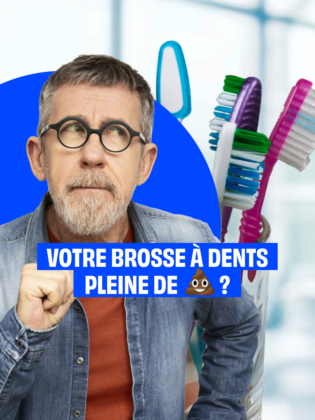 Des toilettes à votre brosse à dents…. Il n’y a qu’un pas ! 🚽 Alors que faire si vos toilettes se trouvent dans votre salle de bain ? 😬 #Epicurieux#apprendresurtiktok#hygiene#salledebain