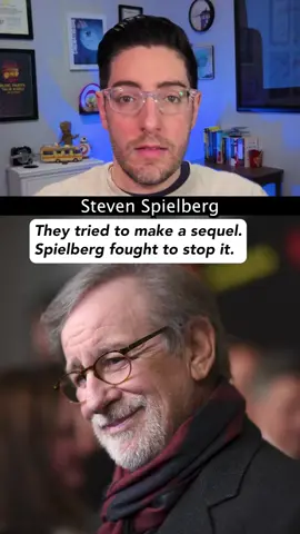 Steven Spielberg had to fight hard to stop a sequel to one of his best movies — and it’s a very good thing that he did (Sources: THR, Variety) #spielberg #sequels #movies #filmtok #movietok