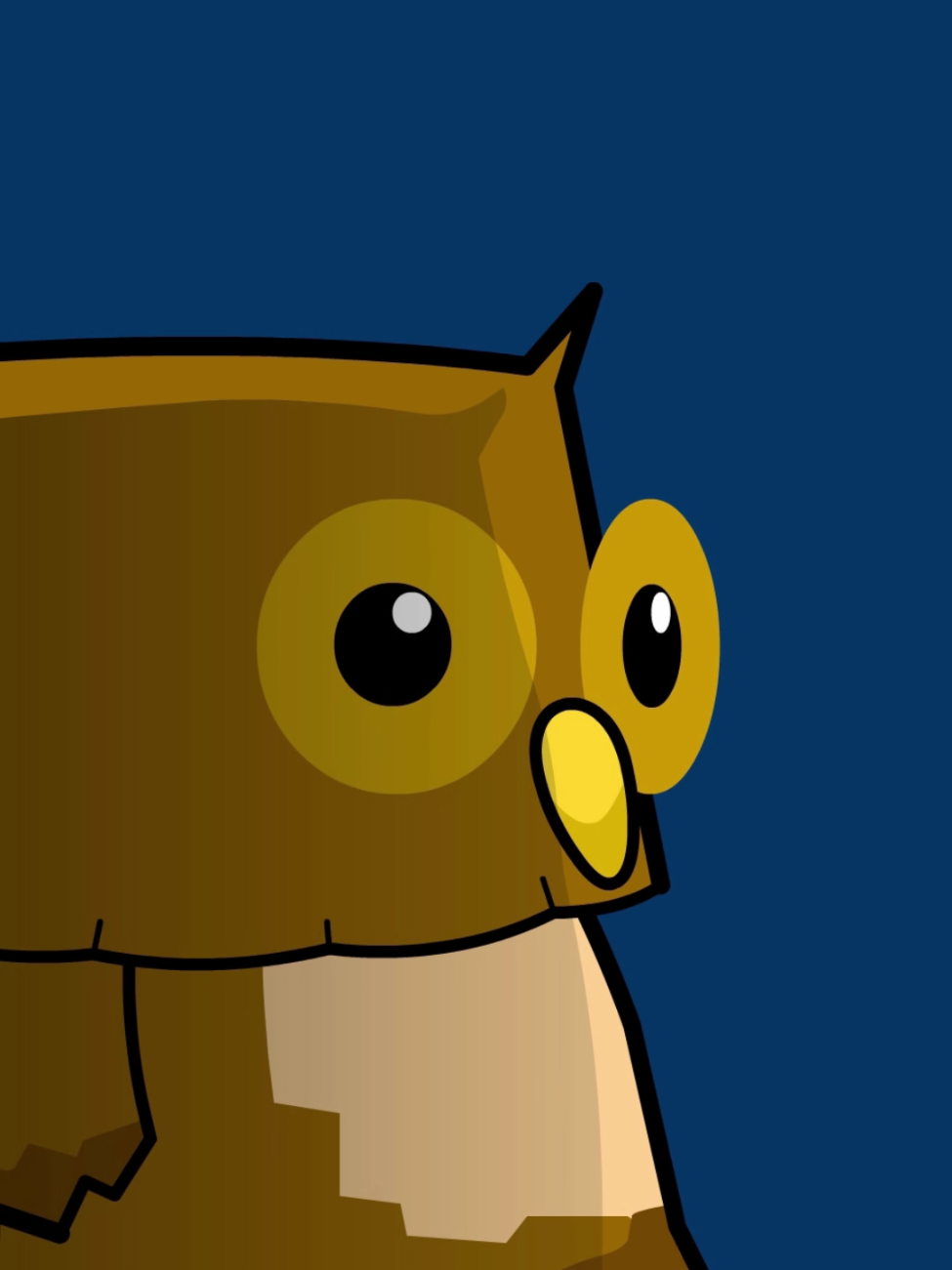we're on to you, Simon Cowell. you can't fool owls 🦉🦫 #owls #animation #weeblsstuff 