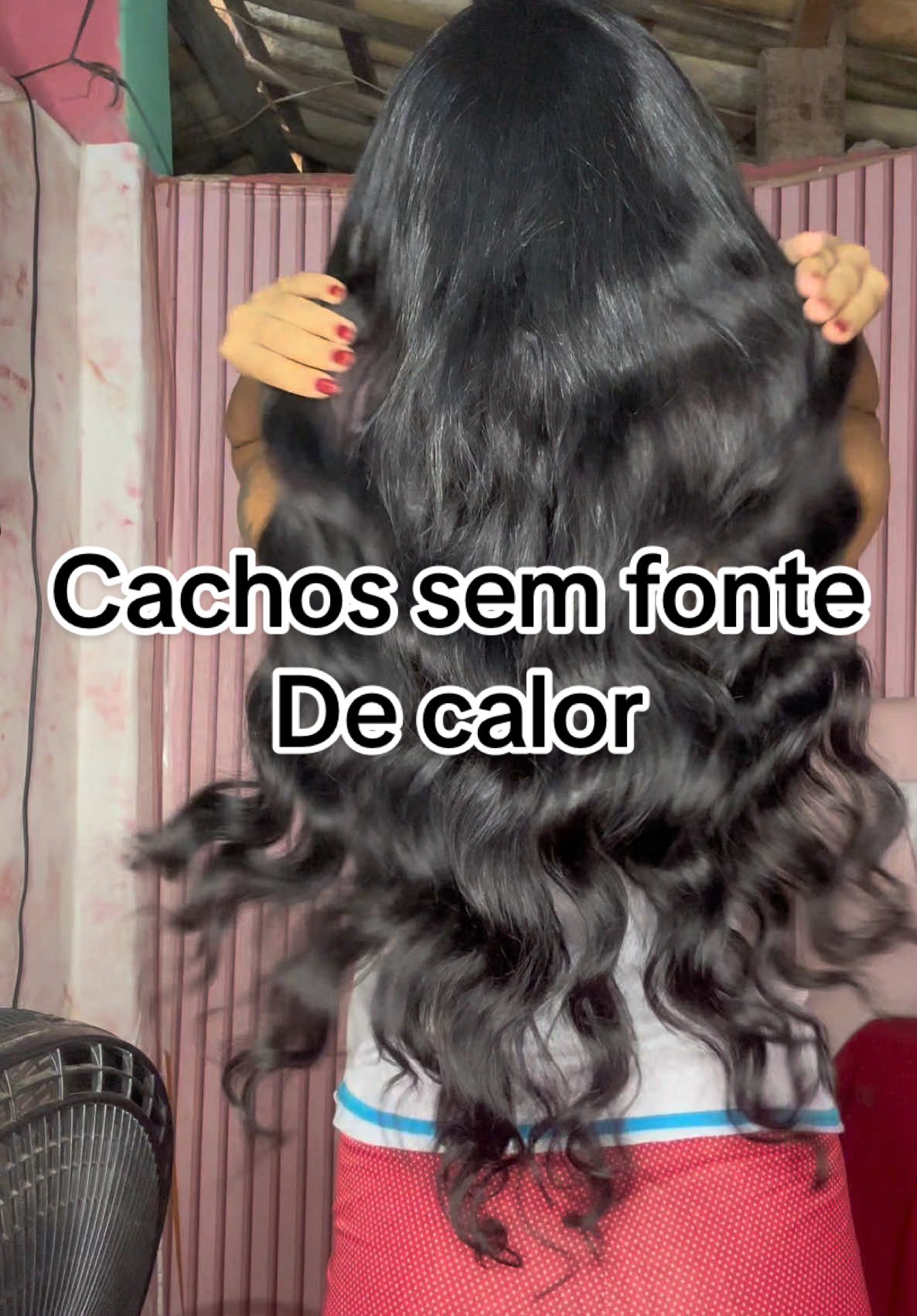 Cachos sem fonte de calor  #fyp #foryoupage❤️❤️ #explore #cabelo #Vlog 