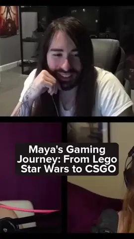 Maya's Gaming Journey  From Lego Star Wars to CSGO #gaming #podcaststories #streaming #streamer #stream #twitch #drama #viral #podcast #qtcinderella #wineaboutit #mayahiga #moistcr1tikal #csgoclips #Starwars #legos