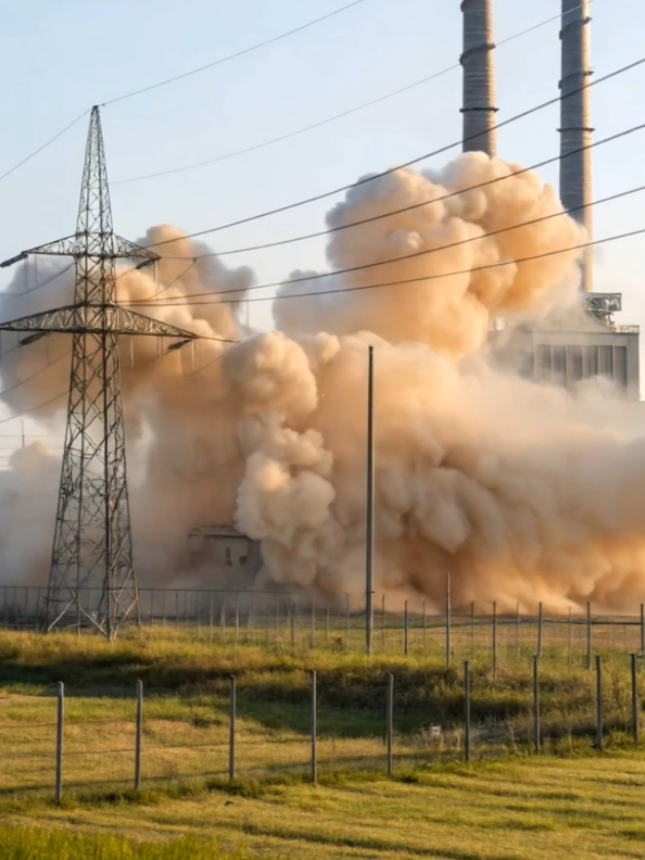 Satisfying Skyscraper Buildings, Power Station, Houses & Apartments Demolition 😳 #building #demolition #powerstation #tsunami #disaster #fypシ  #construction #explosion 