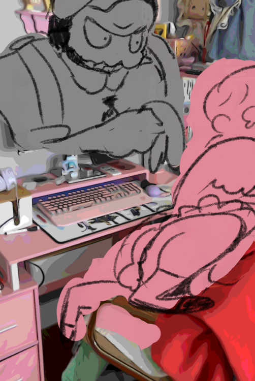 “im too scared to play call of duty” animation  #cod #codghost #animation 