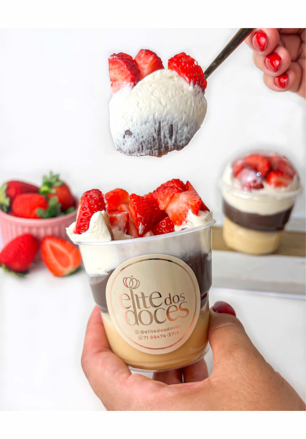 Montando copos da felicidade deliciosos para vender na minha confeitaria delivery ✨🤎  #confeitaria #confeitariadesucesso #confeitariaartesanal #fyp #copodafelicidade #foryoupag 