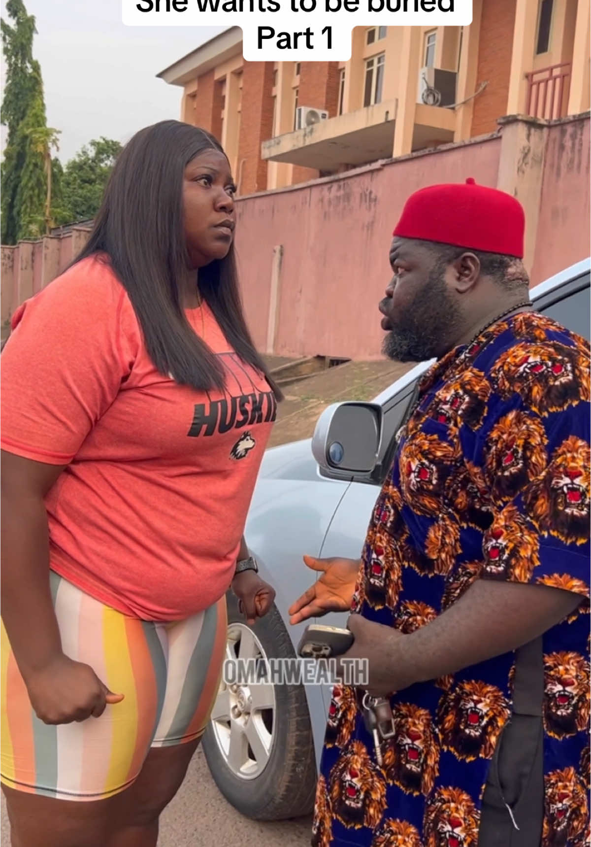 She wants to be buried #omahwealth 