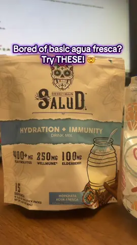 Upgrade your agua fresca game with these 3 unique flavors! 🍍🍉☕ #AguaFresca #HorchataLovers #MexicanDrinks #SaludHorchata #DrinkInspo #TikTokFoodie @Taste Salud @Taste Salud #latina #latinastiktok #foryoupage #fypシ 