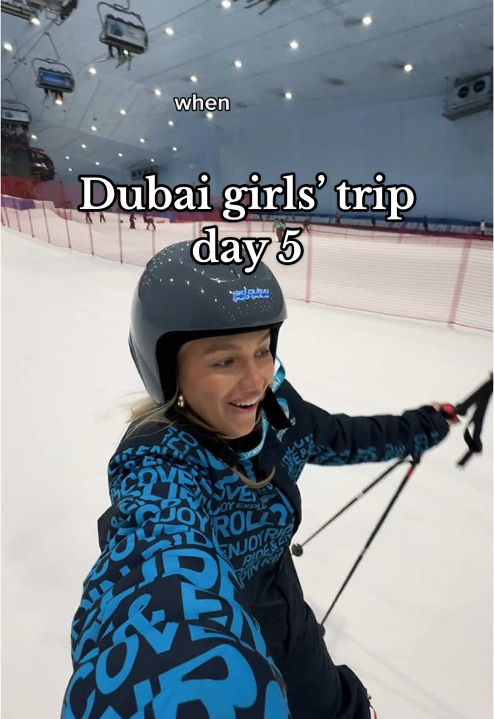 skiing in Dubai and traveling to Abu Dhabi! day 5 of our girls’ trip in the middle east ⛷️🎿 #traveltiktok #traveldubai #dubaitravel #travelvlog #travelvlogger #skidubai #skiing #skiingtiktok #abudhabi #traveltok #dubai🇦🇪 #chicago #chicagoinfluencer 