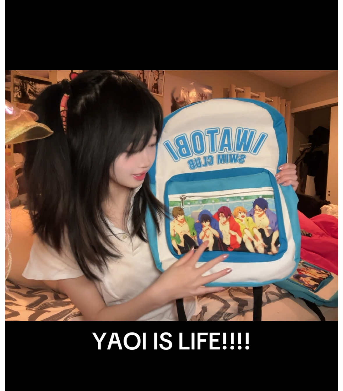 this is the limited special edition of the video let’s all say stay winning yuyu #videodiary #corecore #freeiwatobiswimclub #free #anime #yaoi #BL #yuri #fujoshi #funny #relatable #gl #manga