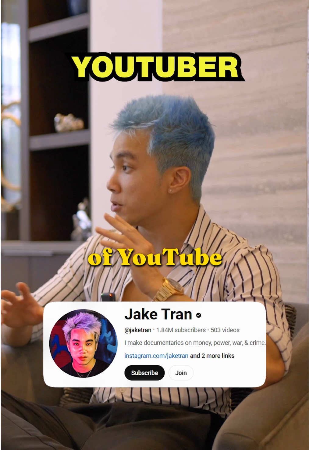 Jake Tran, a good friend of mine who runs multiple successful YouTube businesses explains exactly why new creators have a better shot at building a channel today than ever before. #Youtube #Content #Creator @Jake Tran 