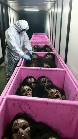 Trapped in the Lab: A Scientist’s Worst Nightmare! 🧟‍♀️🚨 #Area51 Deep in a top-secret facility, a reckless scientist got too close to the unspeakable—hordes of female zombies crammed into plastic tubs, their soulless hollow eyes locked onto him. No water, no restraints… just pure, seething hunger. One twitch, one wrong step, and a decayed hand lashed out, nearly sinking its teeth into his arm. Heart pounding, he barely dodged the bite, scrambling for the exit as dozens of undead heads turned in unison. Will he escape, or will he become the next experiment? #Zombies #SecretLab #horrortok @hailuoai_official