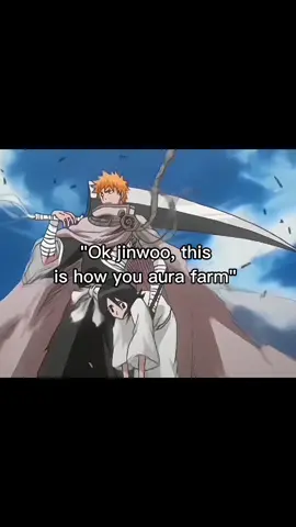 The so called aura farmer: ㅤ ㅤ #bleach #ichigo #sololeveling #sungjinwoo #meme #funny #joke #trend #fyp 