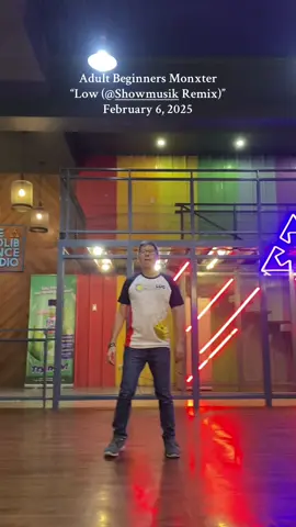 “Next thing you know… Shawty got low low low low low low low low” Adult Beginners Monxter @The Addlib Dance Studio 🌈🏡 🎧🎵 “Low (@Showmusik Remix)” - Flo Rida Feat. T-Pain  ❤️‍🔥🧠  @Rex Dela Cruz  🎥📱. @rthjsmn_  #sirpao #dance #theaddlib #highlights #viral #tiktokph #monxter #trending #fyp #foryoupage #CapCut 