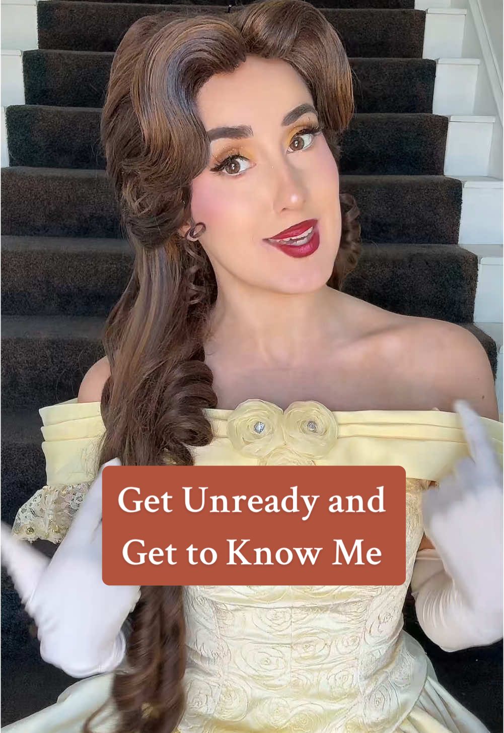 pls answer the question it’s for science #partyprincess #belledisney #belle #princesspartyperformer #bellecosplay #ballgowns #disneyoutfit 