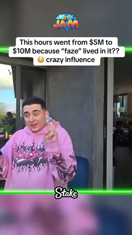 This hours went from $5M to $10M because “faze” lived in it??😳 crazy influence #lacy #stableronaldo #stable #ronaldo #fazeclan #lacyclips #faze 