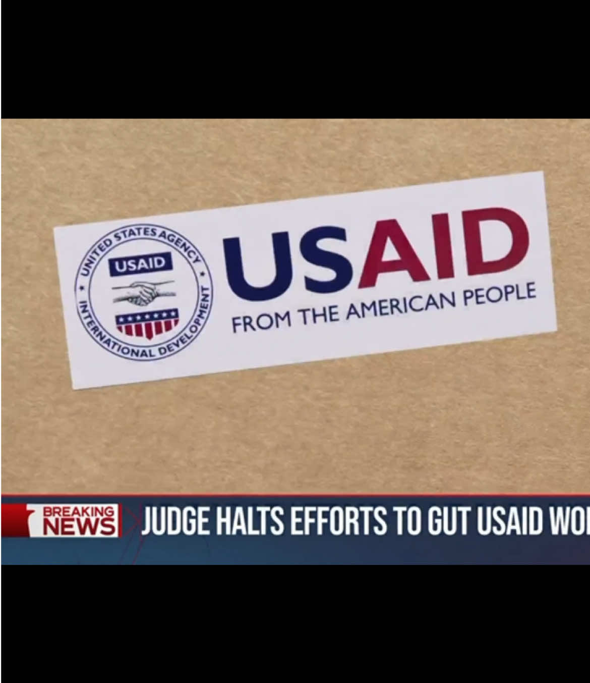 A Trump-appointed federal judge on Friday said he will pause a midnight deadline for USAID to be stripped down to a few hundred workers from a workforce of more than 5,000. NBC News' Garrett Haake reports from Washington as President Trump strips former President Biden of his security clearance.