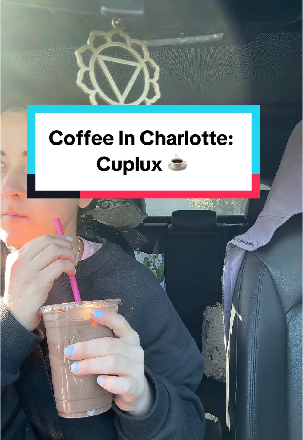 Menu also has smoothies and muffins! #cuplux #coffee #coffeetiktok #coffeetok #clt #clteats #icedcoffee #drivethrucoffee #cltfood #coffeereview 