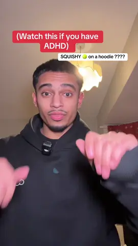 SQUISHY balls on a hoodie ??? #fyp #hoodie #clothes #fashion 