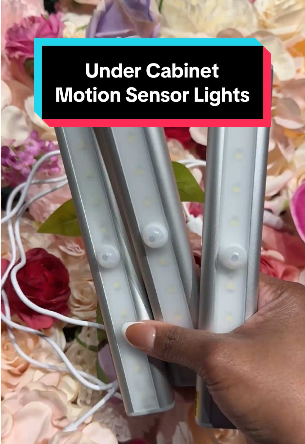 An absolute must have!! 🙌🏽🙌🏽🙌🏽🥳 #motionsensorlights #motionlight #affordable #deals #undercabinetlights  #motionsensorlights #giftguide #ttsdelightnow #seasonalgems #lovelanguage #tiktokshoploveatfirstfind #tiktokshopcreatorpicks 