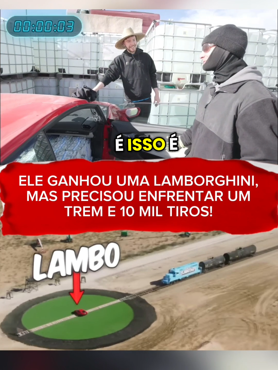 Parte 2 #lamborghini #desafío #mrbeastbrasil #mrbeast #parte2