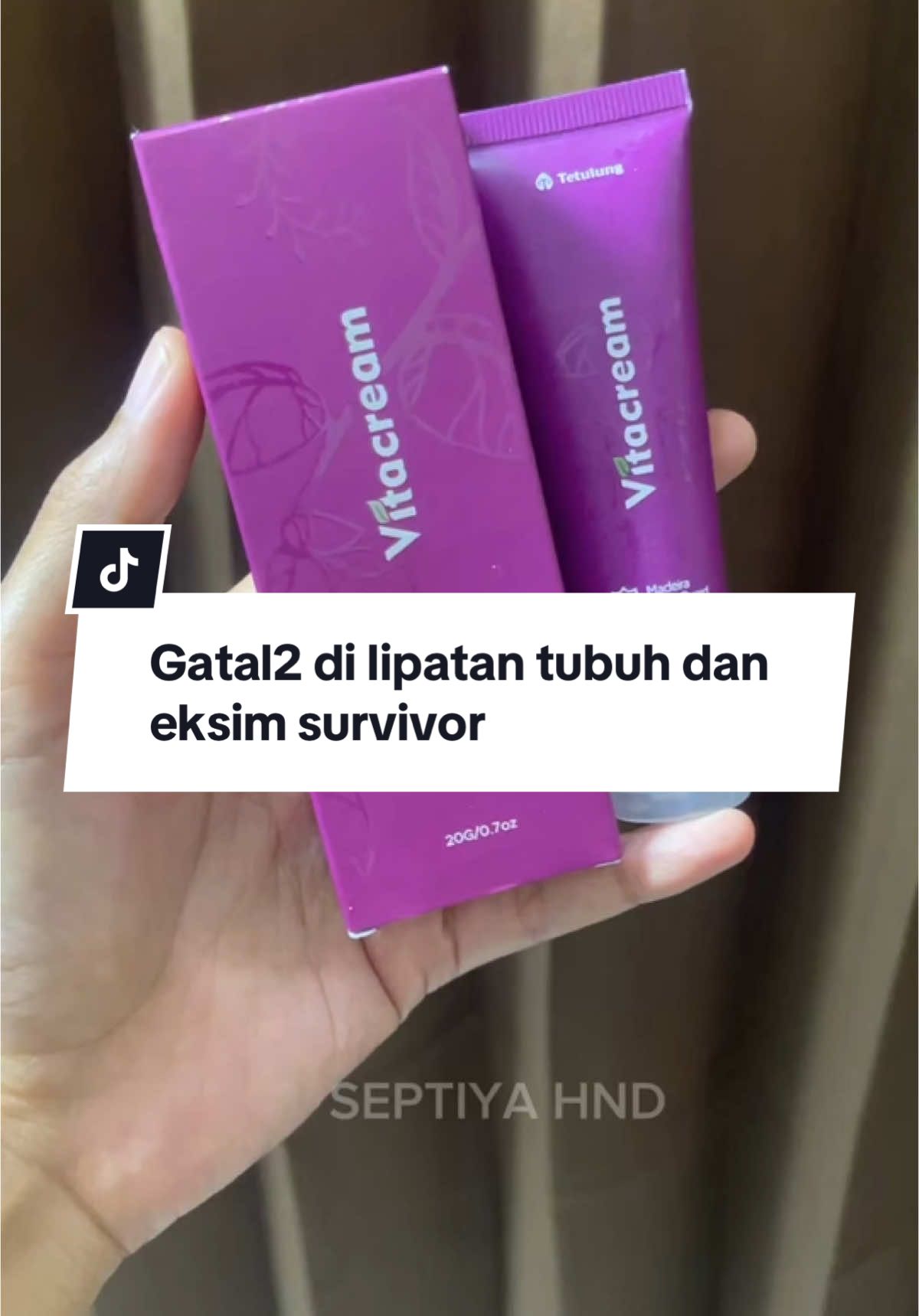 Gatal di lipatan tubuh dan kulit eksim langsung gercepin sama VITACREAM!! #vitacream #krimgatal #kuliteksim #eksim #eksimsurvivor 