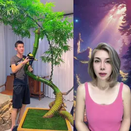 เป็นต้นไม้ที่สวยมาก ตกแต่งออกมาได้สบายตาสบายใจ