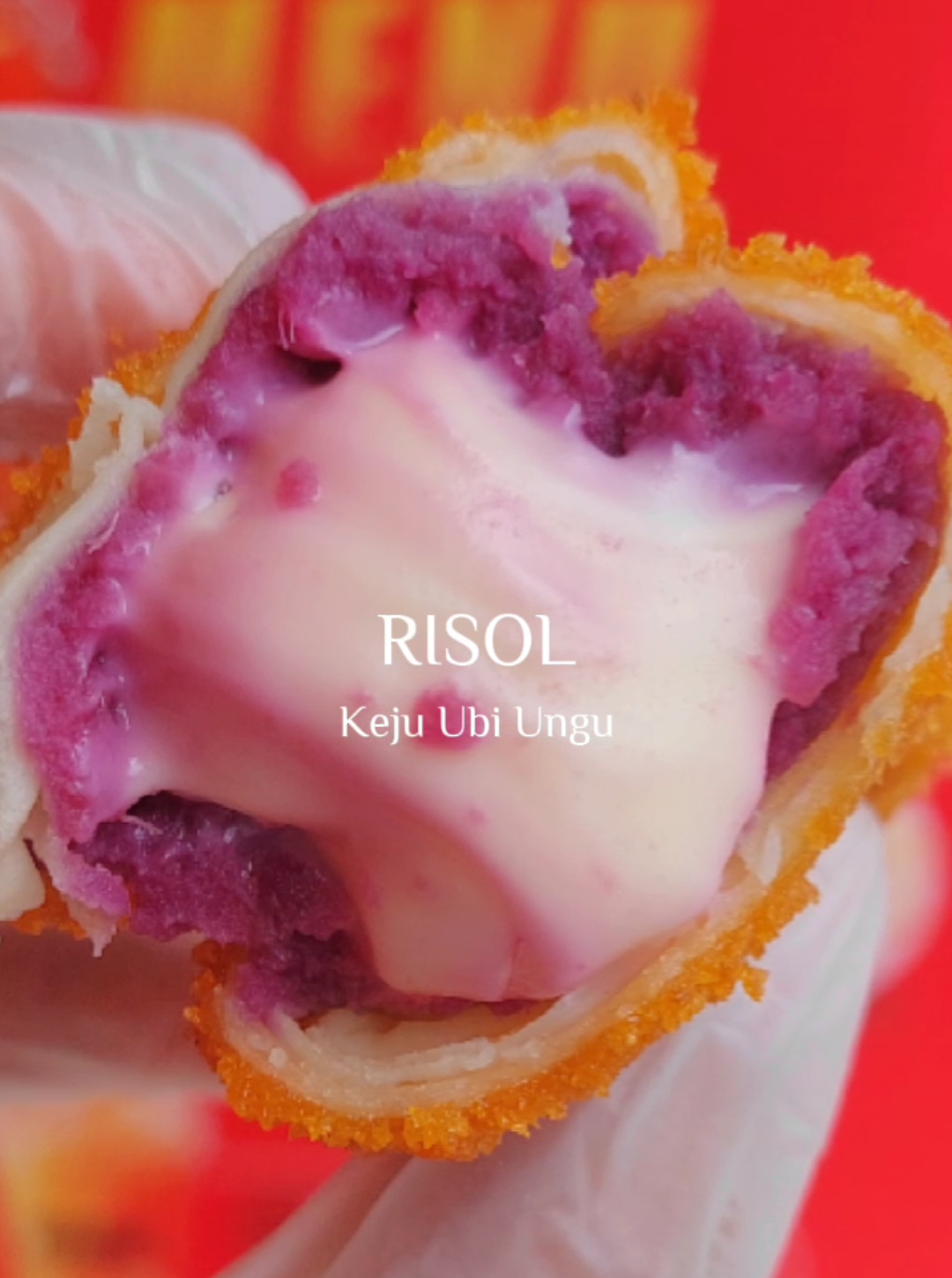RISOL KEJU UBI UNGU ✨️ Berpaduan keju yang lumer dan ubi ungu yang manis 😍 #risol  #risolubiungu  #risolmanis  #risolkeju  #dumsfood  #kotapalu  #palu 