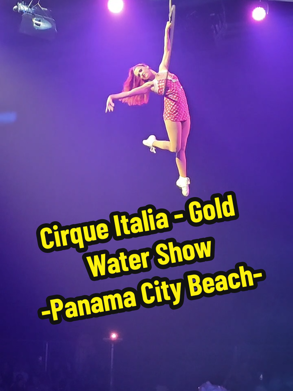 Truly enjoyed this family friendly show going on Feb. 8th and 9th (2025) in Panama City Beach, FL!  Cirque Italia is affordable and fun! #CirqueItalia #PanamaCityBeach #PCBFlorida #FrankBrownPark #CirqueItaliaGold #WaterCircus #ThingsToDoInPanamaCityBeach #Florida 