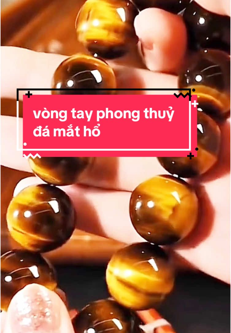 vòng phong thuỷ ĐÁ MẮT HỔ VÀNG LÂU. đeo để cải vận các bạn nhé#vongtay #vongtayphongthuy #damathovangnau #nammoadidaphat #phatphapnhiemmau 