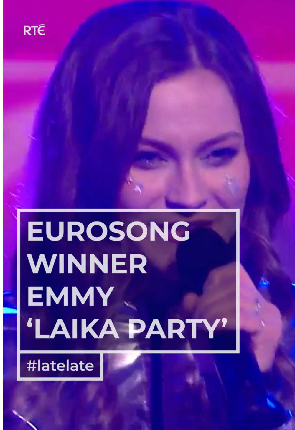 Ireland has chosen!  Our winner heading to the Eurovision this May is EMMY with Laika Party 🚀⚡️ #latelate #eurovision @EMMY 