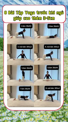 những hành động yoga nên tập trước khi ngủ sẽ giúp bạn tămg chiều cao và cao thêm 3-5cm #yoga #yogatainha #kegel #tapbung #tapbungtainha #tangchieucao 