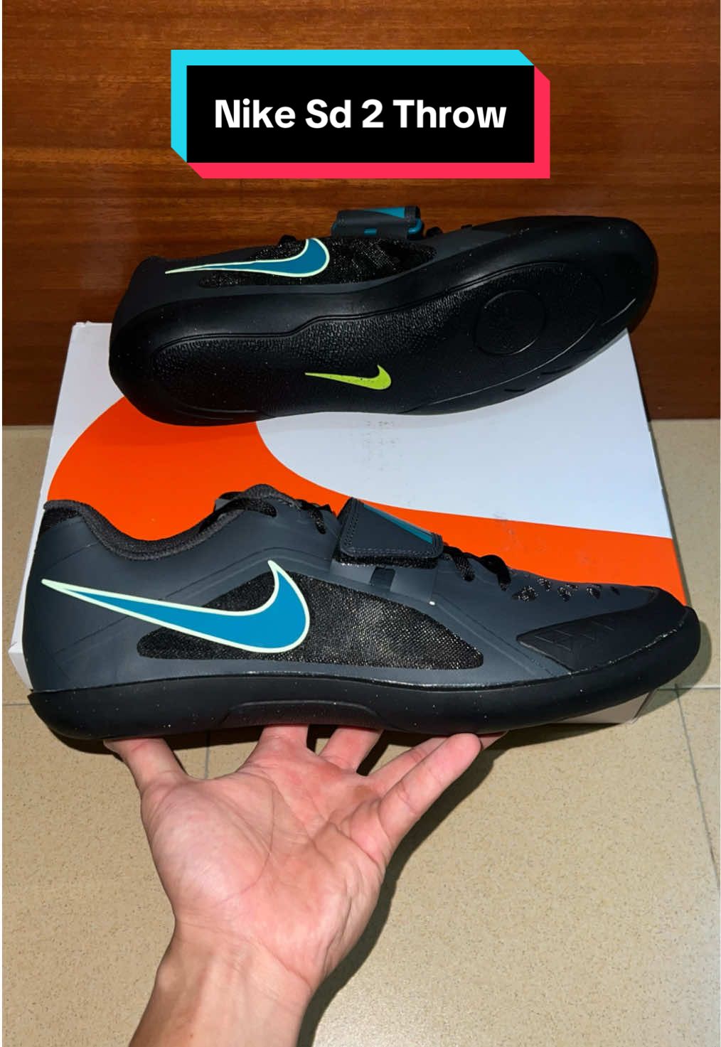 Nike Sd 2 Throw Shoes  Shotput/ Discus Throw/ Hammer Throw #spikesmalaysia #trackandfield #ucopspikes #fyp #nike #throw #thrower 