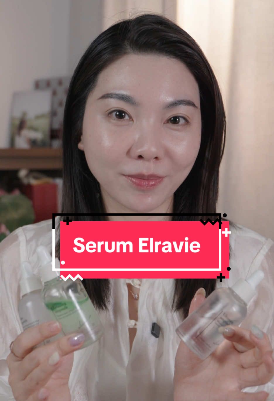 Chợt nhận ra đợt này Lương dùng mấy em serum nhà Elravie siêu nhiều, cấp ẩm phục hồi tốt với thời tiết hanh khô miền Bắc mà có vẻ hãng chưa nhiều bạn biết #munapsys #elraviepro #chonglaohoa  #ampoulebotox #luonglee #reviewskincare 