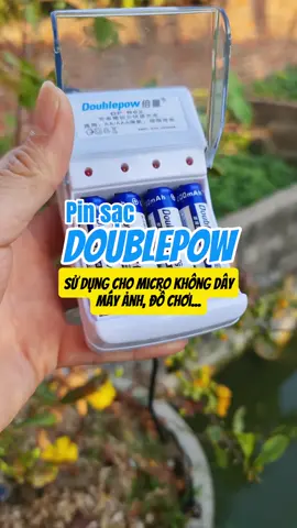 Pin sạc Doublepow dung lượng 1200mAh sử dụng cho Micro không dây, đồ chơi...#pin #pinsac #pinmicro #pindochoidieukhien 