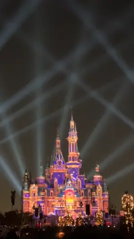 see the largest castle and fireworks in real life 🥺🎇 #disneylandshanghai🇨🇳  #castle #fireworks  #disneyworld #china  #dreamcometrue 