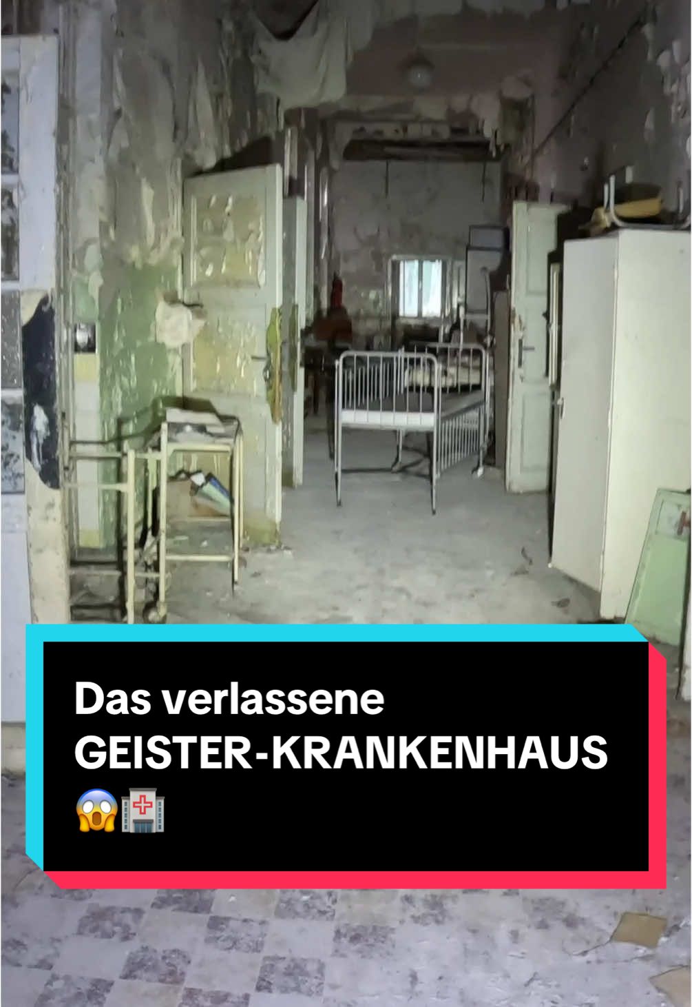 Das verlassene  GEISTER-KRANKENHAUS 😱🏥 #krankenhaus #geist #geister #lostplace #lostplaces #lostplacesgermany #verlassen #verlasseneorte #verlasseneortedeutschland #deutschland #deutsch #nrw #klinik #lostplacesgermany #deutsch #deutschland #nrw #unheimlich #spannung #losthistorie 