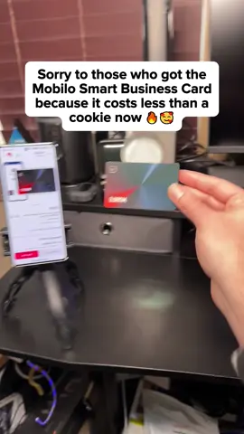 Great price! 🔥☺️ #businesscard #mobilo #networking #businesssolutions #smartcard #digitalbusinesscard #tiktokshop #fyp #foryou #foryoupage #viral #tiktokmademebuyit #tiktokshop #business #card #smart